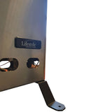 close up of lifestyle greenhouse gas heater