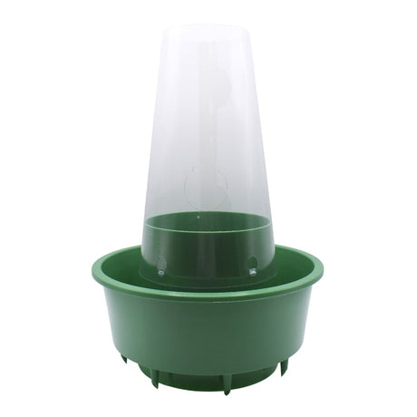 plastic cloche on grow pot that is not included