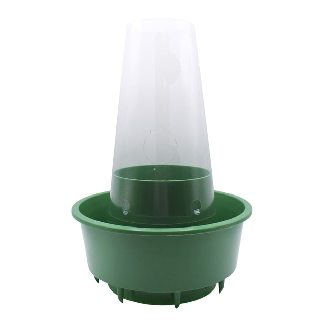 plastic cloche on grow pot that is not included