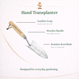 Garden Transplanter Tool for Seedlings and Young Plants
