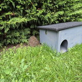 grey hedgehog house