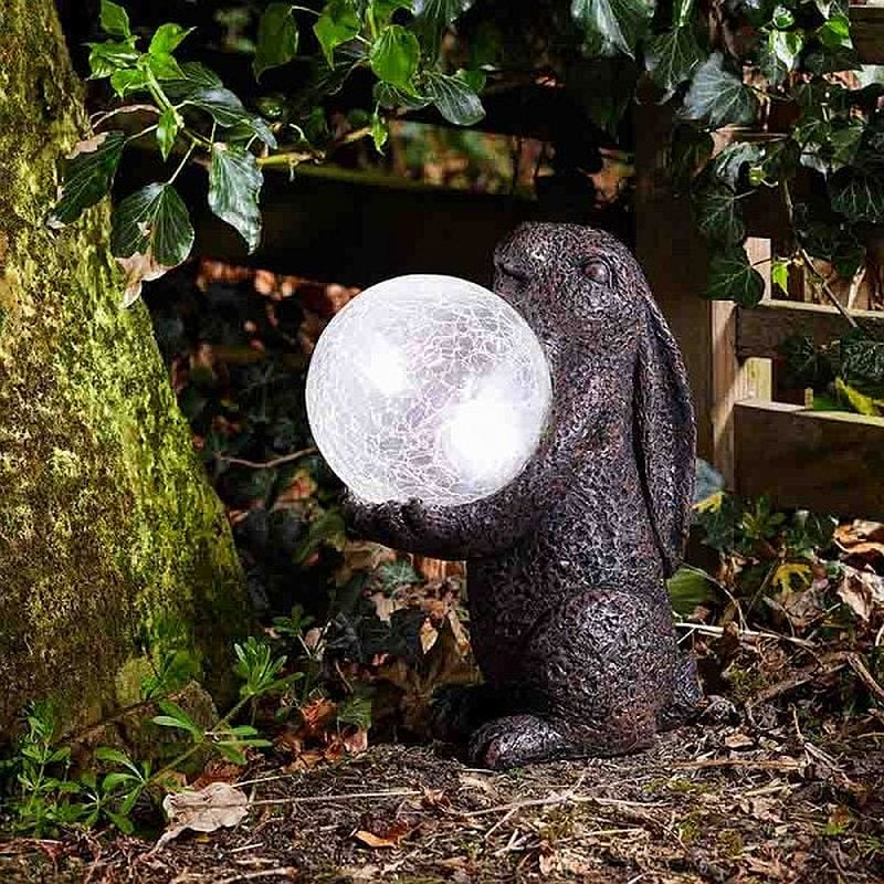 Hare Magic Garden Solar Ornament