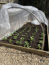 Small High Top Hoop Tunnel Kits With Garden Netting - HTTS