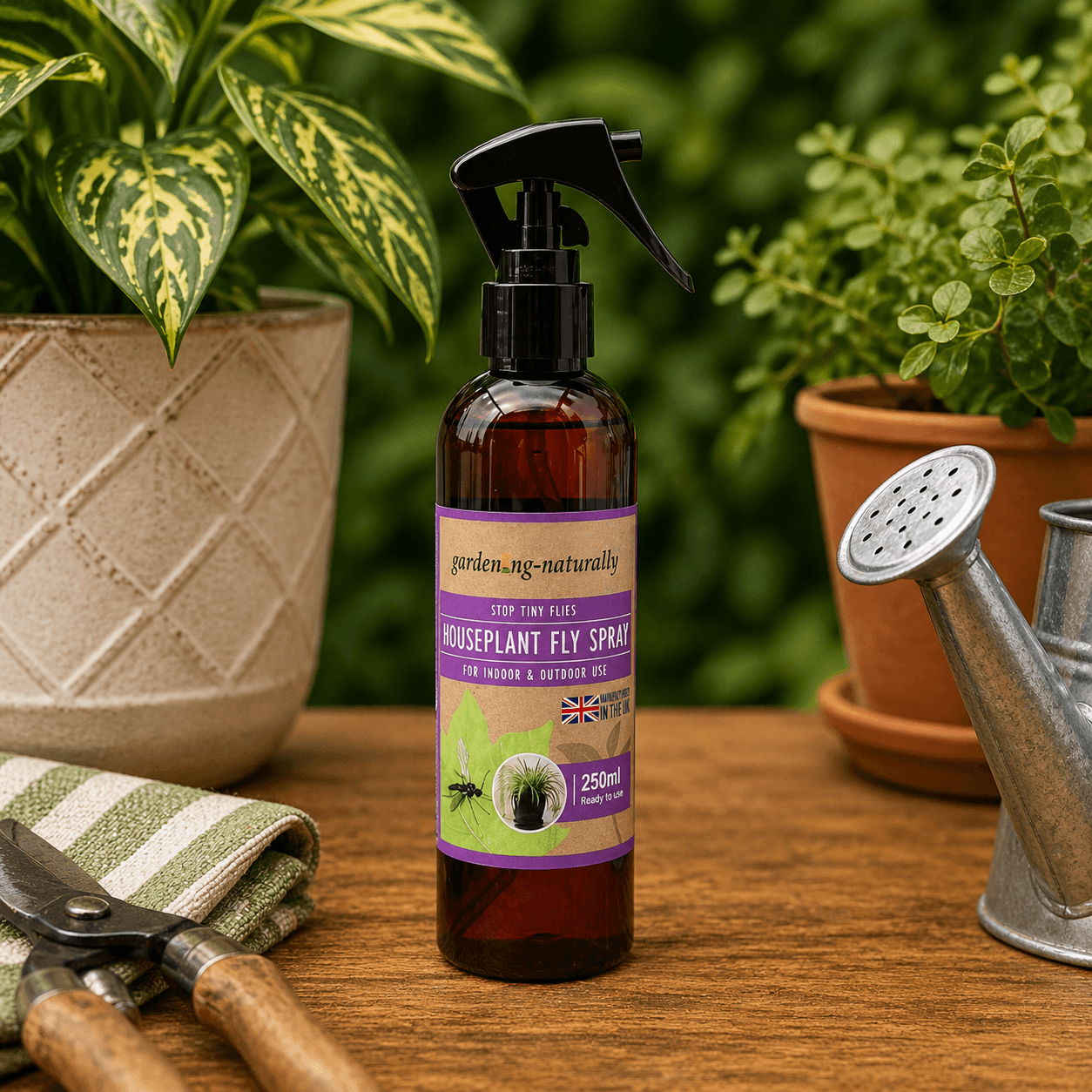 Houseplant Fly Control Spray & Concentrate Indoor Outdoor Plants –  Gardening Naturally