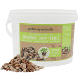 hydroponic grow pebbles tub