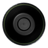 the inside of the cactus planter black