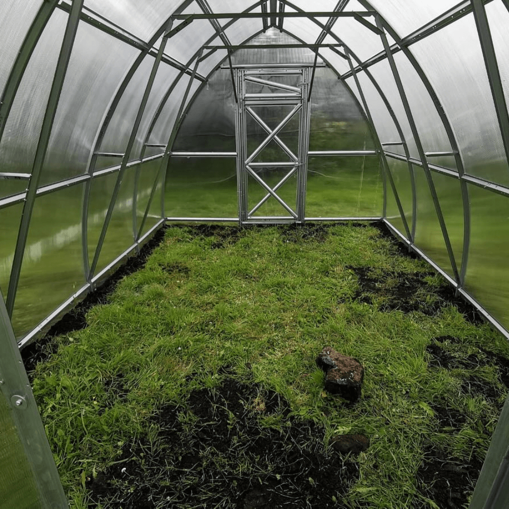 Polytunnel Greenhouse Polycarbonate 6mm Arrow 3m Wide