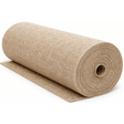 Roll of brown biodegradable weed fabric