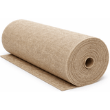 Roll of brown biodegradable weed fabric