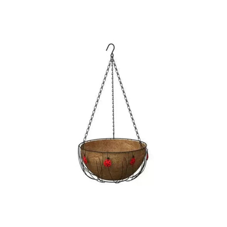 ladybird garden hanging basket for plants