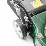 adjuster handle on the webb lawn mower