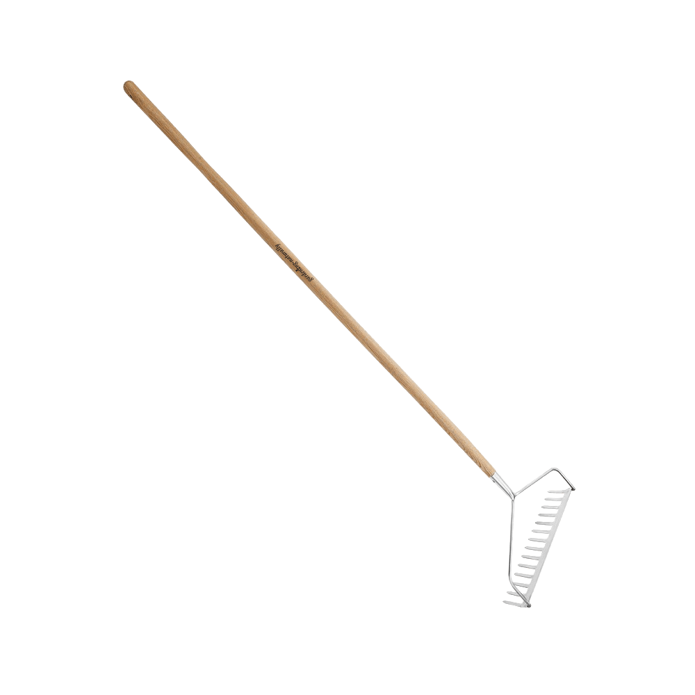 Garden Bow Rake for Soil Levelling & Clearing – Gardening Naturally