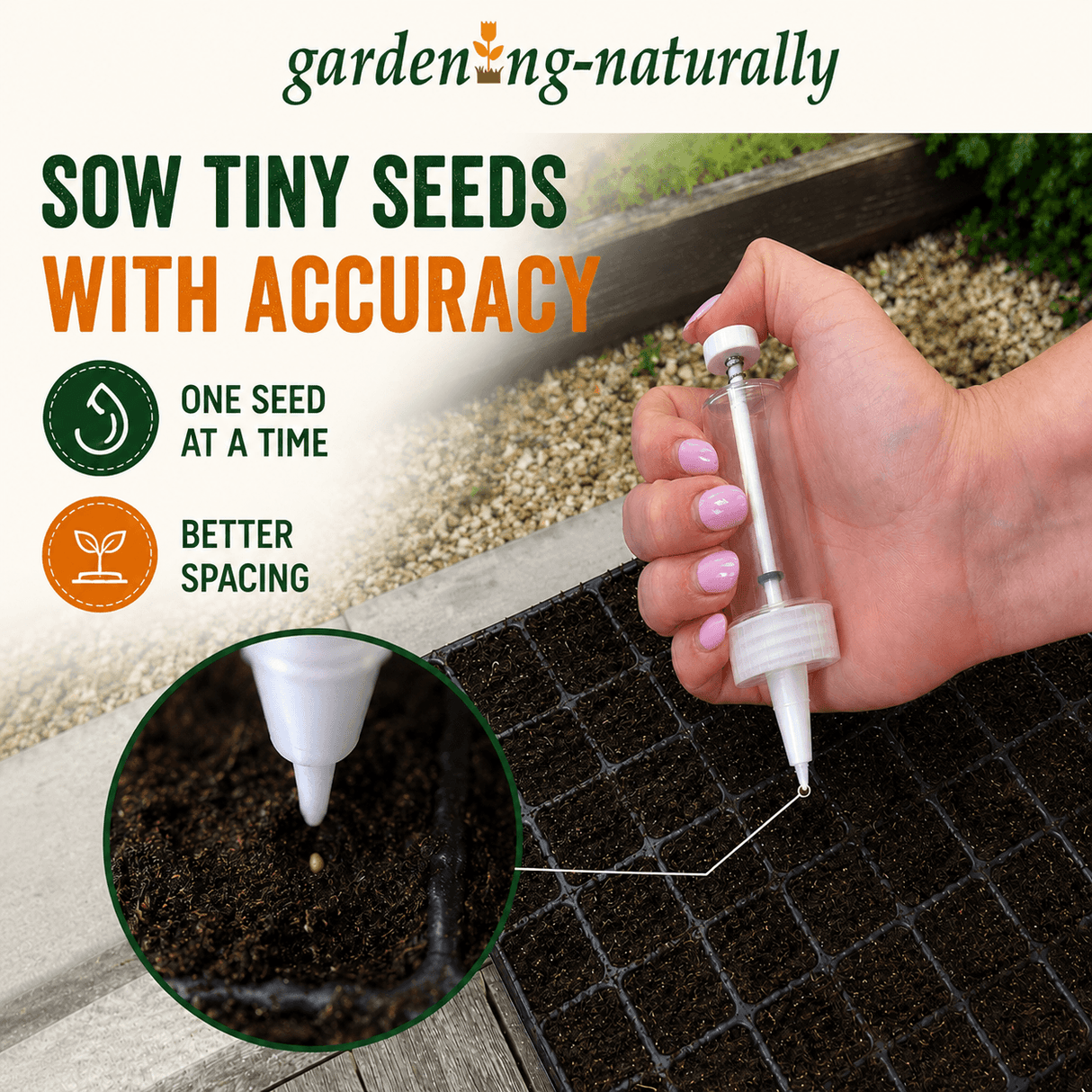 Magic Seeder for Sowing Seeds