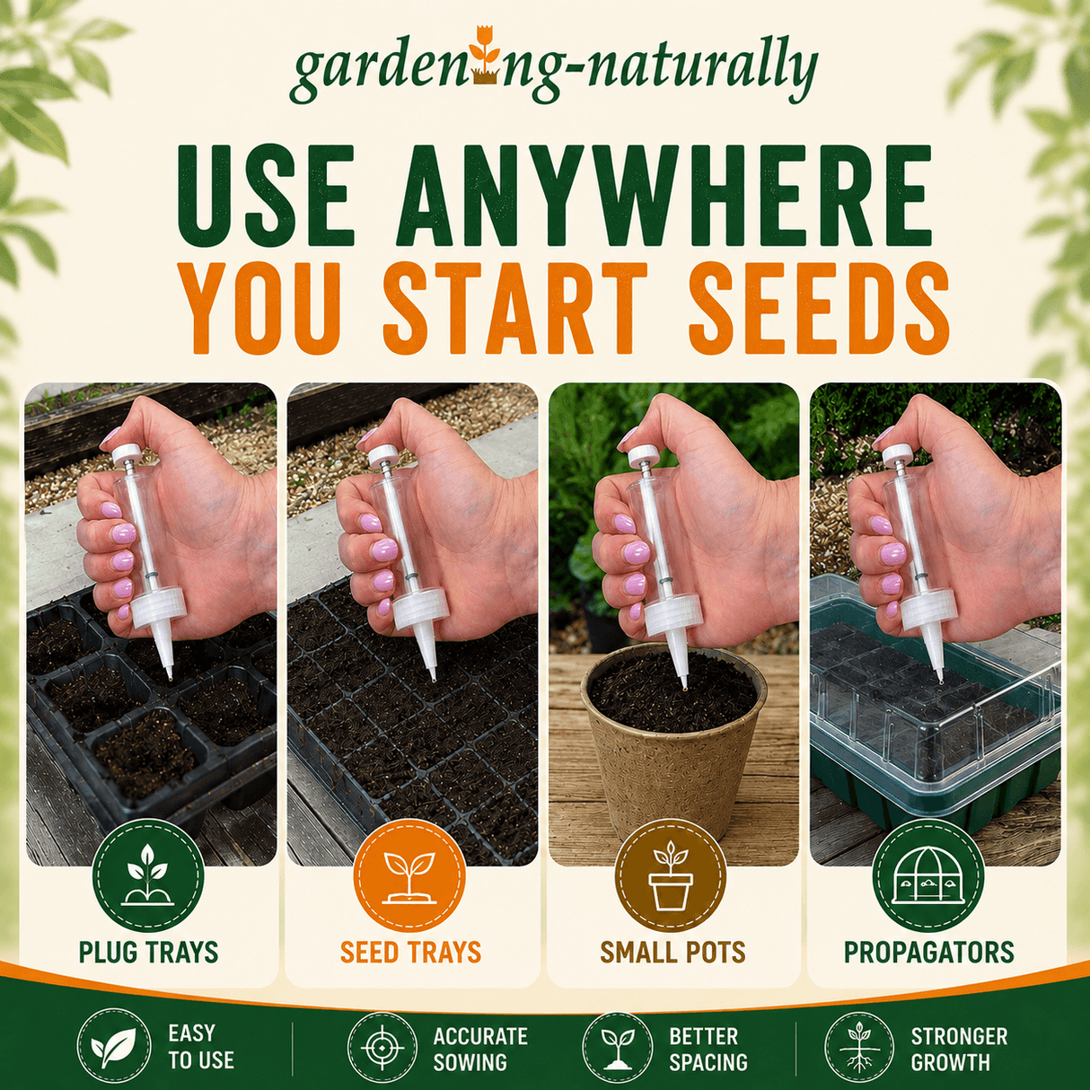 Magic Seeder for Sowing Seeds