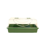Green rectangular plastic propagator