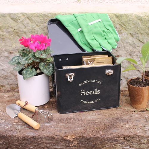 Black Seed Tin Packet Storage Tin