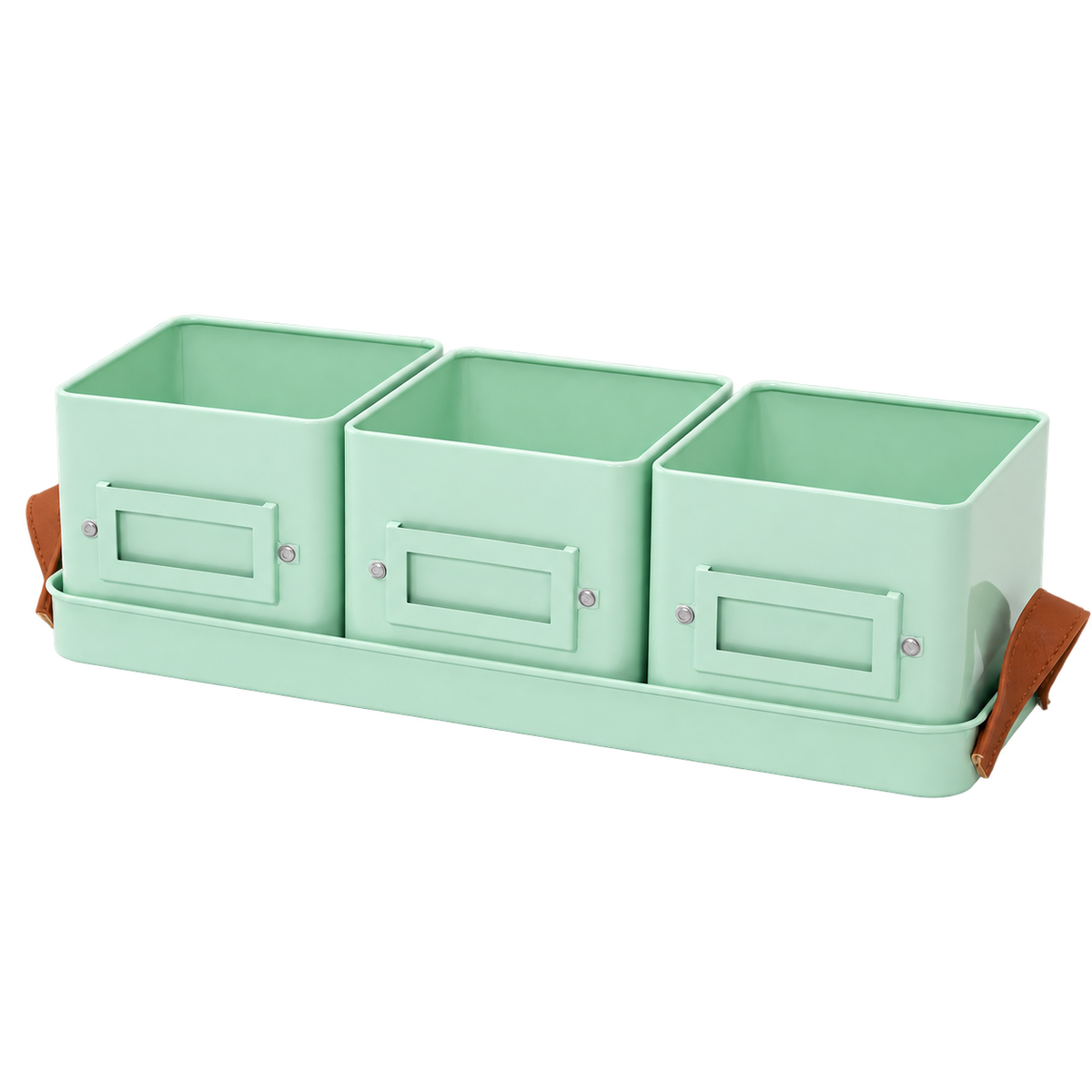Herb or Chilli Pot sets for the Kitchen, Grey, Buttercream or Green