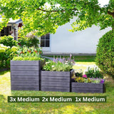 Raised Beds Ergo Quadro