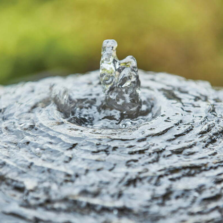 Contemporary Water Feature Mysterious Moon