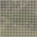 Mosaic pattern of small square tiles in various shades of green.