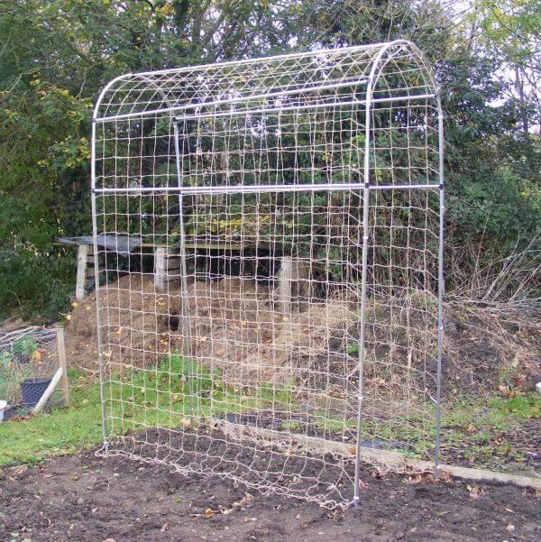 Pea Frame Pea & Bean Supports | Frames & Netting for Climbing Plants – Gardening ...
