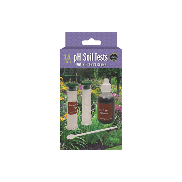 pH Soil Tests (15 Tests) Box