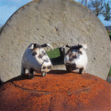 Metal Piglet Garden Ornament