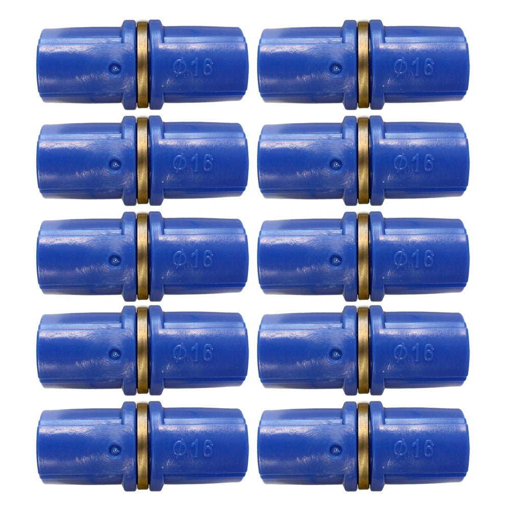 Blue Pipe clips for veg and fruit cages