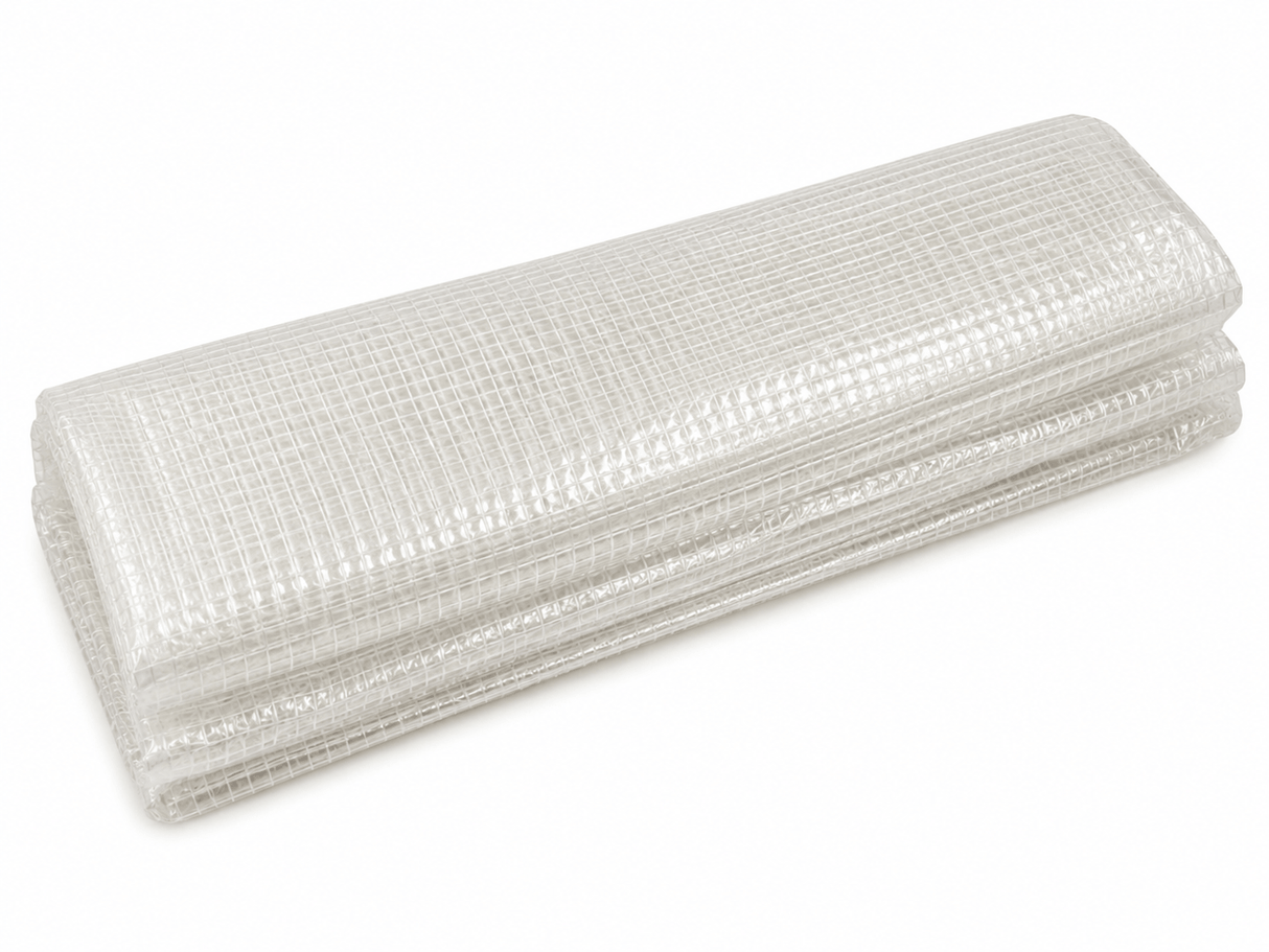 Reinforced Polythene Sheeting White 3m Width Multiple Lengths