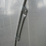 Close-up of a car wiper blade on a gray background