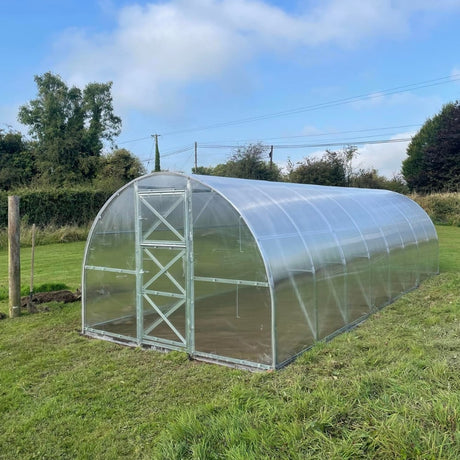 polytunnel greenhouse closed strong