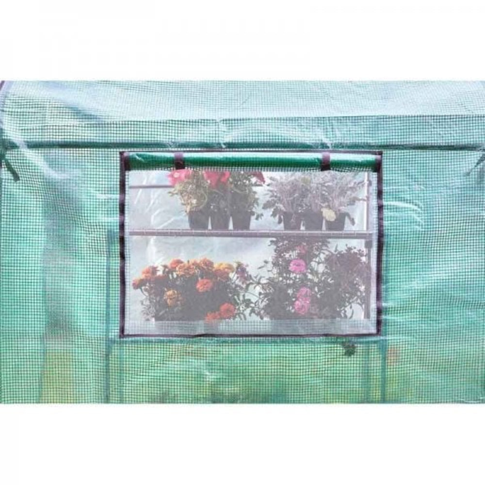 polytunnel grow zone window