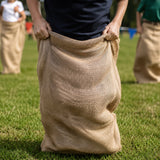 image of a potato sack race 