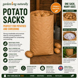 Information sheet on paper sacks for potatoes or shredding