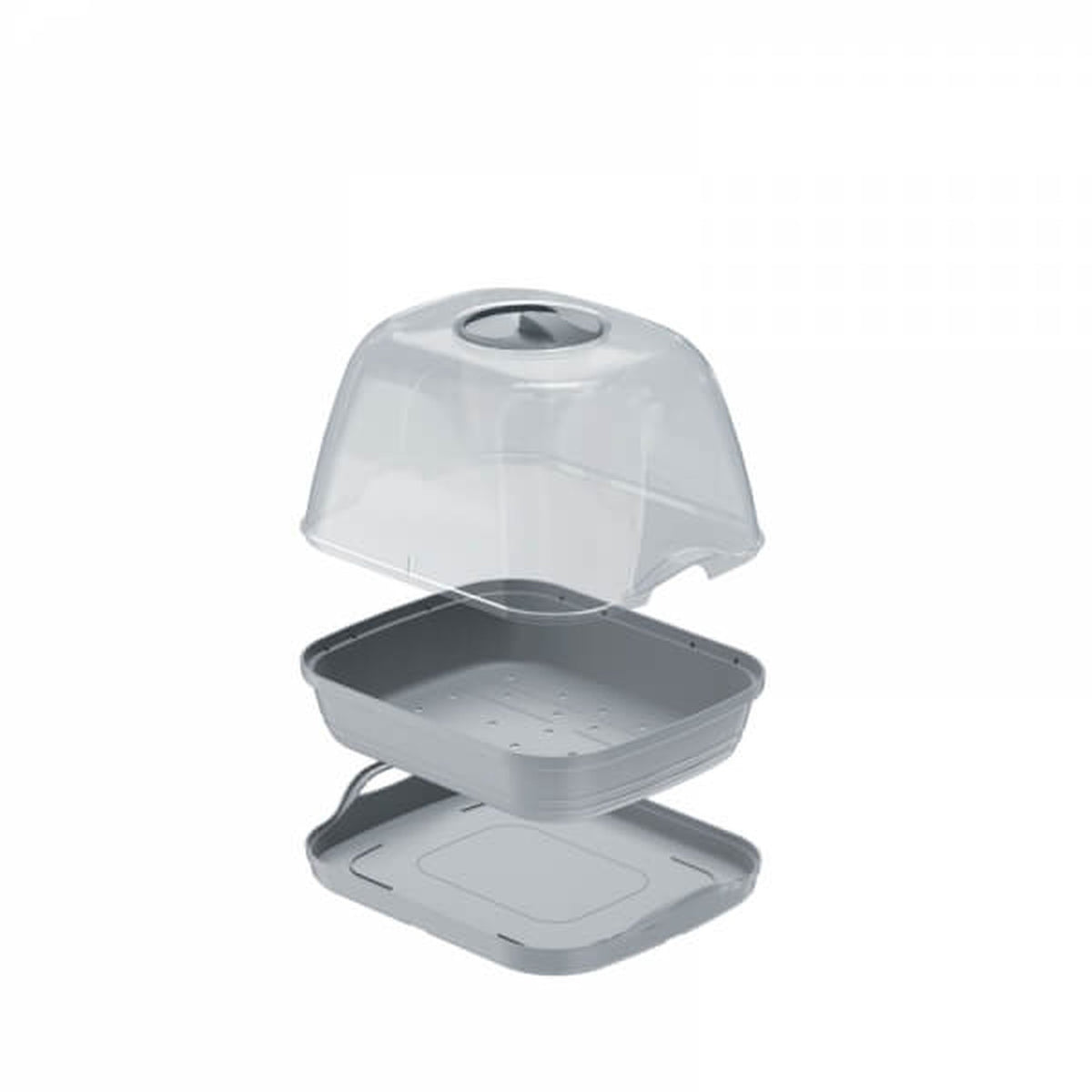 Three components of a plastic small propagator