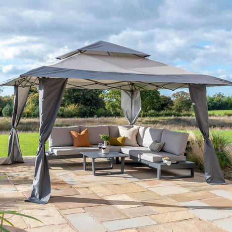 Garden Gazebo Grey - Pop-Up