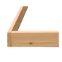 wooden Raised Beds panels joining