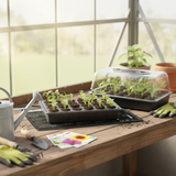 root matt in greenhouse