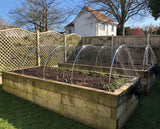 Small Round Aluminium Garden Hoop Tunnel Kits