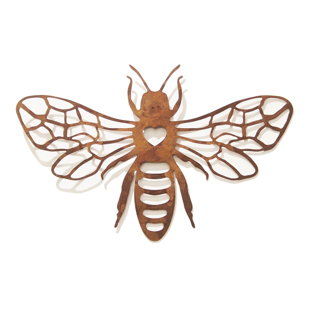 Rusted Honeybee Wall Art