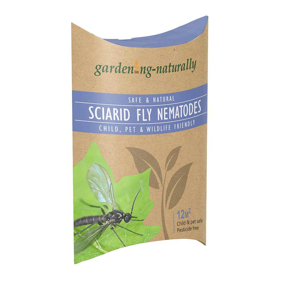 Gardening Naturally Sciarid Fly Nematodes 12m2 Pouch Front