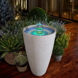 Hydria Fountain Topper - Sea Glass Pebbles