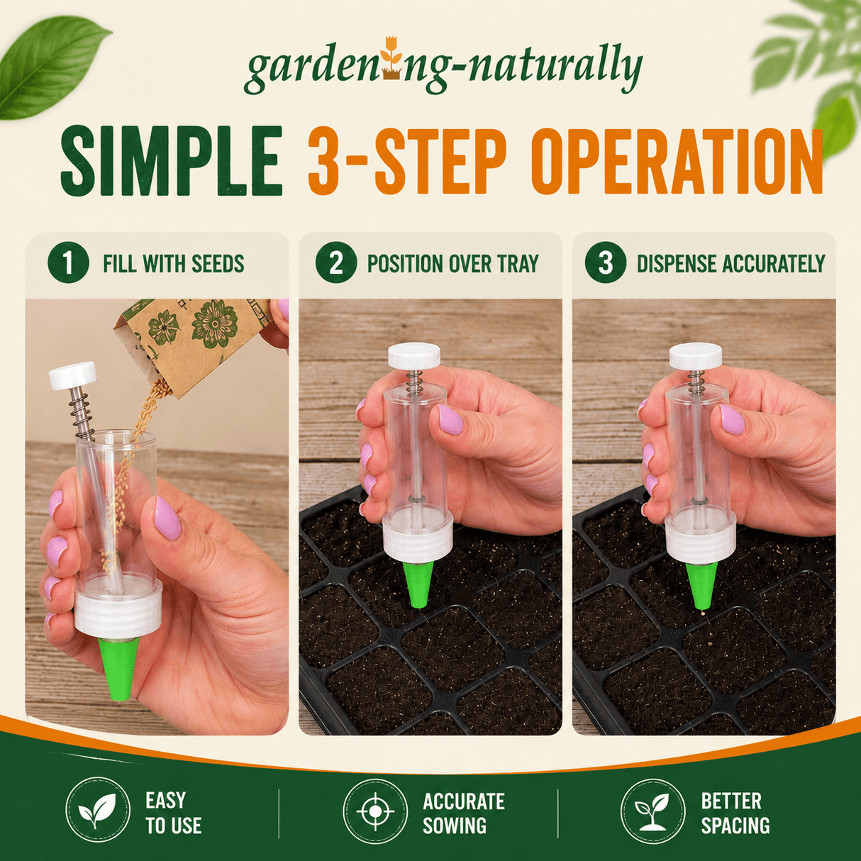 Magic Seeder for Sowing Seeds