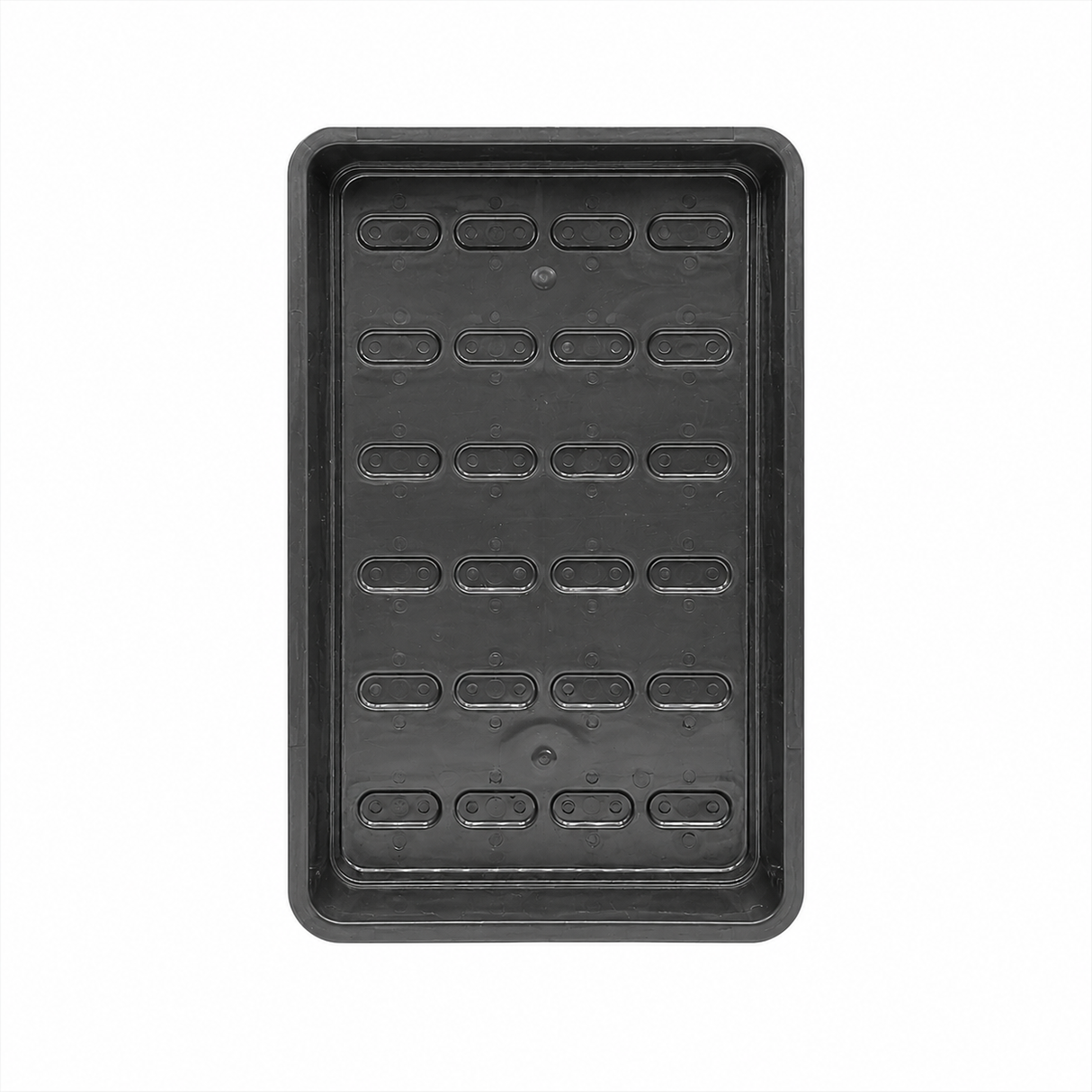 black seed tray no holes