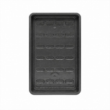black seed tray no holes