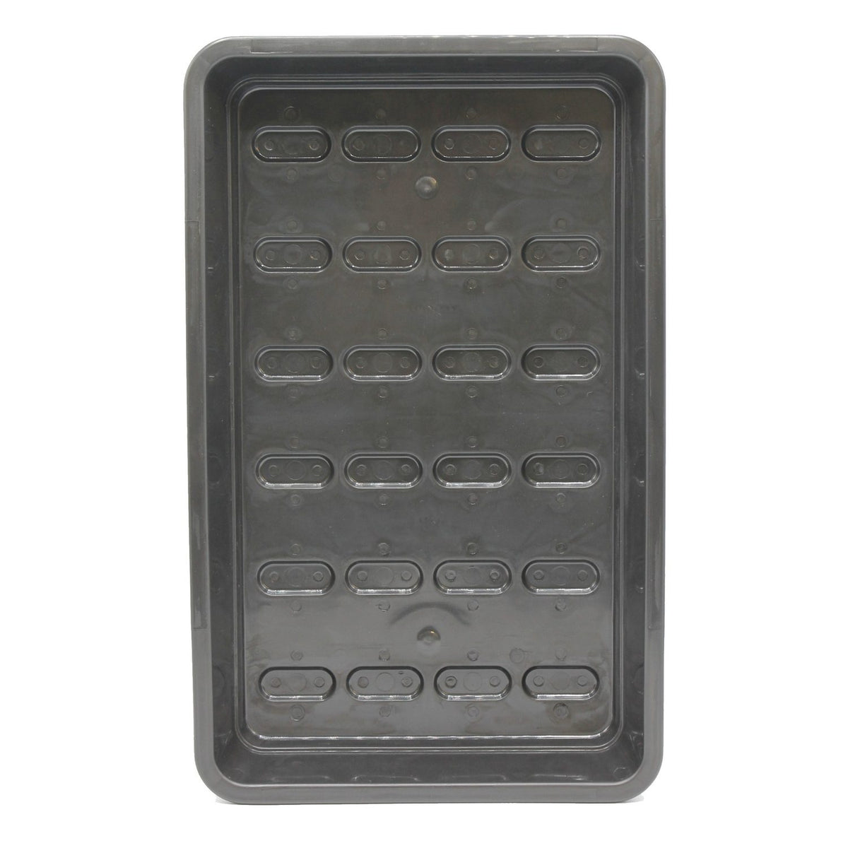 Black seed tray no holes