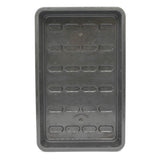 Black seed tray no holes