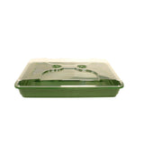 Shallow propagator with lid including air vents - Green