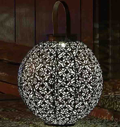 Damasque Solar Garden Lantern