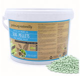 Gardening Naturally slug pellets packaging with pellets on a white background